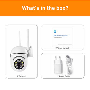 V380 RVP7-WiFi 1MP户外闭路电视无线摄像机CMOS tf卡云数据运动检测双镜头PTZ高清安全夜视 - Product Image 6