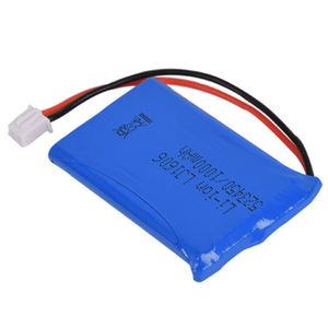 <span class=keywords><strong>7.4V</strong></span> 1000mAh 리튬 폴리머 충전식 배터리 팩 (마이크/앰프용) - Product Image 1