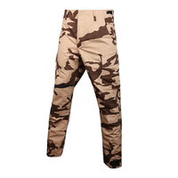 Uniforme de combat BDU en polyester Chad, style formel camouflage désertique, pour activités tactiques en extérieur