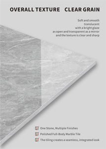 Phong cách hiện đại 60x60 sứ sàn tường gạch gạch tường giả kết cấu chống trượt chống axit căn hộ biệt thự nội thất t6833 - Product Image 5