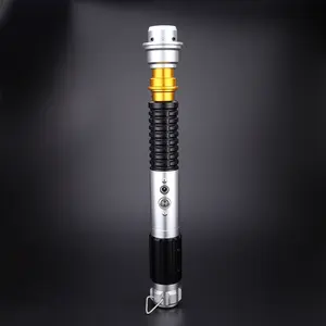 YQsaber Halloween exklusives Lichtschwert Geschenk Obi-Wan Lichtschwert RGB oder Pixel Version Duell Säbel mit glattem Schwung