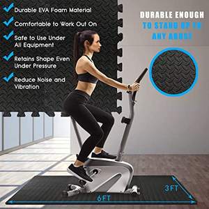 Venta caliente 2,0mm moteado entrelazado <span class=keywords><strong>EVA</strong></span> goma gimnasio piso EPDM Fitness Mats alto rendimiento para entrenamiento - Product Image 3