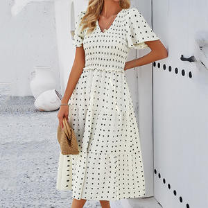 Vente de gros Robe longue à bandage croisé personnalisée, pour dames Robes sexy à dos nu et coupe ajustée pour femmes/ - Product Image 3