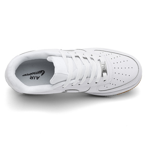 รองเท้ากีฬา <span class=keywords><strong>Af1</strong></span> แบบปรับแต่งได้ ไม่มีตราสัญลักษณ์ รองเท้าลำลอง รองเท้าผู้ชายแบรนด์หรู - Product Image 5