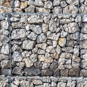 Panier gabion en treillis métallique <span class=keywords><strong>hexagonal</strong></span> tissé pour le contrôle des inondations fluviales, le renforcement et le chargement de pierres - Product Image 3