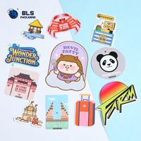 Autocollants personnalisés en PET et vinyle imperméables, découpés à la forme, style Kawaii, pour ordinateurs portables – Vente en gros, directement de l'usine OEM, conception personnalisée en vrac