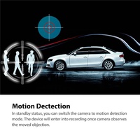 Junsun — caméra de recul pour voiture, 1080P Full HD, enregistreur vidéo numérique de conduite, à double objectif, 4.3 pouces