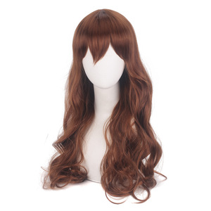 La Peluca de Cosplay de Saint Darby con Hori y <span class=keywords><strong>Miyamura</strong></span> Hori Kyoko es una Peluca Larga y Rizada de Color Marrón - Product Image 2