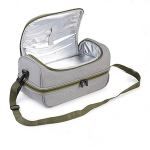 Bolsa Térmica Porta Alimentos Personalizada con Logotipo, Bolsa de Almuerzo Aislante para Picnic, Bolsa Térmica para Almacenamiento de Alimentos Escolares - Product Image 1