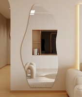 Miroir intelligent Miroir de toilette lumineux Cloud LED Miroir pleine longueur sur pied