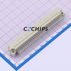 KSM9001-11961C 396 Board-to-Board & Backplane Connector Bent Lead Through Hole,P=2.54mm Connector 96P 2.54mm Right Angle 3 - Product Image 2