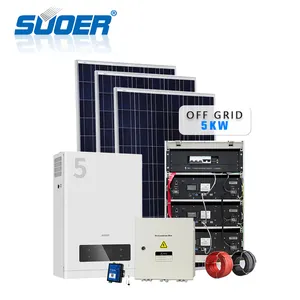 SUOER Solar home system 3kw 5 kw 10 kw off grid solar power system