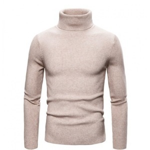 <span class=keywords><strong>Pull</strong></span> à <span class=keywords><strong>col</strong></span> <span class=keywords><strong>roulé</strong></span> pour <span class=keywords><strong>homme</strong></span>, coupe ajustée, tricoté sur mesure en usine - Product Image 5