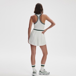 Vestido Deportivo de Tenis sin Mangas con Cierre para Mujer, Transpirable, de Secado Rápido, Elástico en 4 Direcciones, para Pickleball y Playa, Personalizable OEM para Equipos - Product Image 2