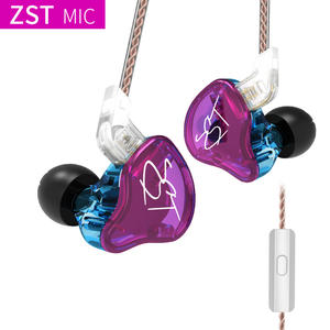 Écouteurs hybrides <span class=keywords><strong>KZ</strong></span> <span class=keywords><strong>ZST</strong></span>, armature équilibrée avec écouteurs intra-auriculaires dynamiques 1BA+1DD, casque HiFi - Product Image 3