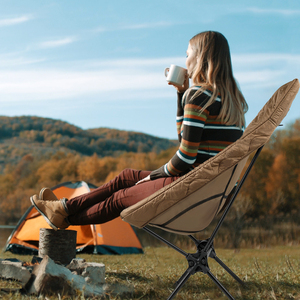 Silla de Camping Plegable Portátil de Respaldo Alto, Moderna, Ecológica, para Invierno, Personalizable, Venta al Por Mayor - Product Image 6
