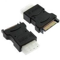 Adaptador Convertidor de Conector de Alimentación de 4 Pines IDE Hembra para PC a 15 Pines SATA Macho