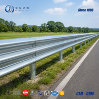 Barrière de sécurité routière en acier galvanisé à chaud AS/NZS 3845 W-Beam Guardrail avec réflecteur prismatique haute intensité pour l'Australie