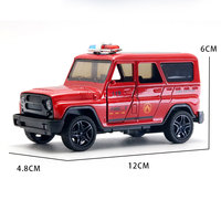 Modèle réduit 1:36 Classique Russe UAZ Police, Véhicule d'urgence en alliage métallique, SUV moulé sous pression avec portes ouvrables et fonction de recul, Jouet pour enfant YZ