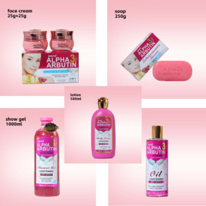 Meistverkauftes Anti-Aging Kollagen Alpha-Arbutin Hautpflege-Set, Organisches Glutathion Hautpflege-Geschenkset, Hautpflege-Geschenk für Frauen - Product Image 3