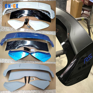 Phụ kiện cản xe, cánh gió đuôi xe cho <span class=keywords><strong>Ford</strong></span> <span class=keywords><strong>Focus</strong></span> ST 2012-2018 nâng cấp kiểu dáng RS, chất liệu nhựa PP, cản trước cản sau - Product Image 6