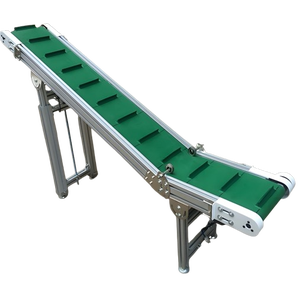 산업 제조업체 스테인레스 스틸 모바일 공급 업체 전동 PU 정전기 방지 조정 속도 새로운 장난감 플라스틱 컨베이어 - Product Image 5
