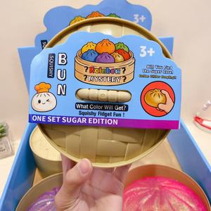 Nouveautés Botu : Jouets Squishy Géants Anti-Stress en Forme de Dumplings Pailletés de 15 cm – Qualité Supérieure - Product Image 6