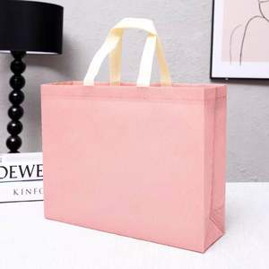 Sac non tissé blanc pur personnalisé, imperméable et enduit, sac de courses à motif de dessin animé, sac réutilisable pour chien - Product Image 3