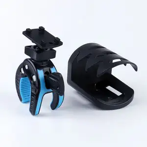 360 derece rotasyon motosiklet bisiklet gidon Cradle cep telefonu tutucu bisiklet telefon askısı
