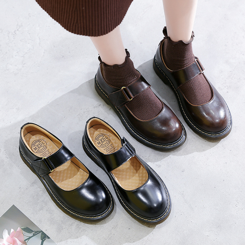 2021 Nuevo japonés de mujer JK Lindo zapatos de moda versátiles comprar a  buen precio — entrega gratuita, reseñas reales con fotos — Joom