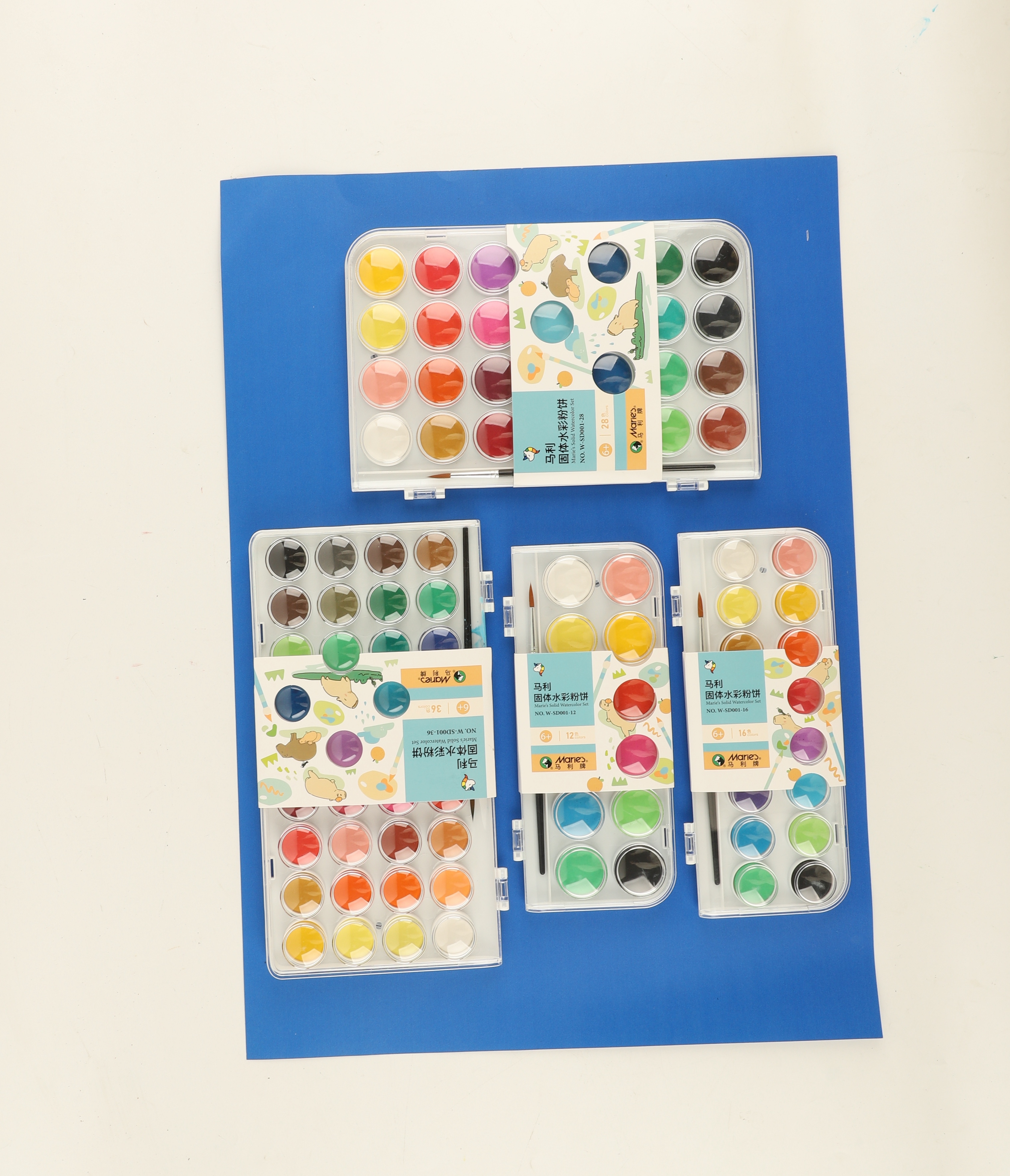 12 couleurs