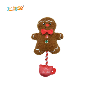 Famipet Üreticisi Toptan Yeni Noel Temalı Tasarım Yumuşak Dolgulu Kırışık Evcil Hayvan Köpek Oyuncağı Peluş Sesli Köpek Oyuncağı - Product Image 4