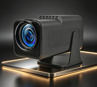 Mini projecteur HY320 300 ANSI 720P LCD pour cinéma maison, portable, Android 11, 1 Go + 8 Go, WiFi 6, BT 5.0, correction trapézoïdale automatique, écran LCD 2,69'', décodage 4K