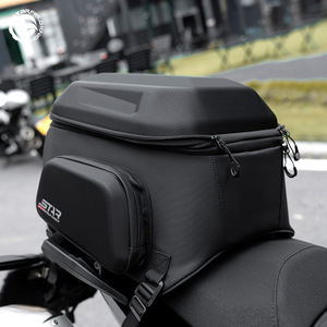 SKF Evrensel Motosiklet Arka Koltuk Çantası 54L Büyük Kapasiteli Kuyruk Paketi Sürüş Sırt Çantası Sert Kabuklu Su Geçirmez Kask Çantaları - Product Image 3