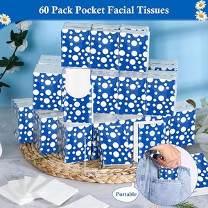 Pañuelos de Papel al por Mayor, 100% Pulpa de Madera Virgen, <span class=keywords><strong>3</strong></span> Capas, con Logotipo, Paquete Pequeño, Pañuelos Limpios - Product Image 1