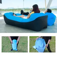 Tendance Produits De Plein Air Rapide Gonflable Air Canapé-Lit Bonne Qualité Sac De Couchage Gonflable Air Bag Paresseux Sac Plage Canapé 240*70cm