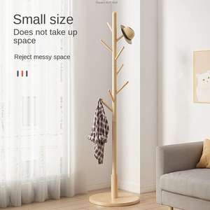 Wholesale multi-functional hotel stand up clothes removable standing coat <strong>hangers</strong> and floor-standing coat racks home furniture - Product Image 5