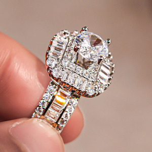 T0893 Anello in oro bianco con diamante taglio ovale, diamante naturale colore G, gioielli da donna per fidanzamento - Product Image 6