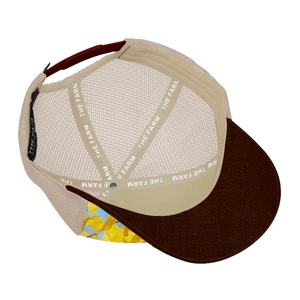 Casquette de sport personnalisée à 5 panneaux avec micro-étiquette, broderie, imprimé animal, maille et fermeture arrière en plastique - Product Image 4