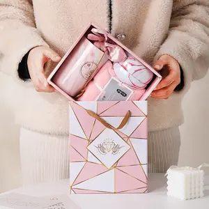 Regalo di san valentino regalo di fiori per donna regalo di nozze promozionale per gli ospiti set regalo multiuso per la festa della mamma