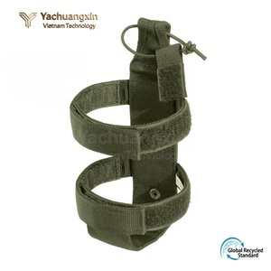 Sac banane tactique ajustable pour extérieur, en tissu Oxford vert, pour rangement de gourde et tasse, conception monobloc, utilisation toutes saisons - Product Image 2