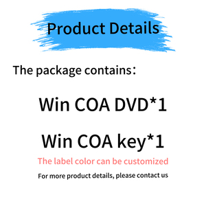MS Cho <span class=keywords><strong>10</strong></span> Pro Doanh Nghiệp Hệ Điều Hành DVD Gói Trực Tuyến Kích Hoạt Giấy Phép 1 Người Dùng/1 PC 3 Tháng Bảo Hành Kho - Product Image 4