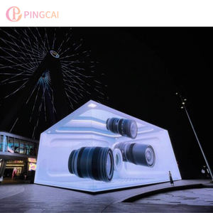 3D 옥외용 LED 스크린 광고 디스플레이 풀 컬러 P3 P4 P5 P6 P8 P10 디지털 빌보드 LED 디스플레이 스크린 - Product Image 2