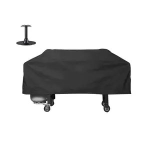 Patio Platte Top Bakplaat Grill Cover Waterdicht Polyester Waterdichte Heavy Duty Koken Station Bbq Gas Grill Cover