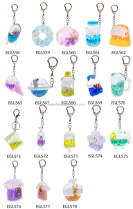 Promotion Gifts <strong>Custom</strong> Glitter Keyring Tourist Aquarium Souvenir Gifts Key Holder 3D <strong>Custom</strong> <strong>Floating</strong> <strong>Keychain</strong> - Product Image 4