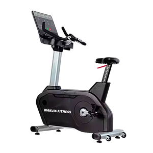 Vélo d'exercice vertical commercial durable pour l'entraînement <span class=keywords><strong>cardio</strong></span>, la combustion des graisses et le spinning en salle de sport - Product Image 1