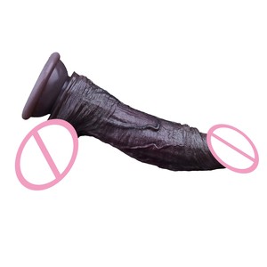 Black Viper Realistic Double Density Silicone Dildo Strong Suction G Spot Stimulator for Women <b>Adult</b> Pleasure <b>Toy</b> 18+ - Product Image 1
