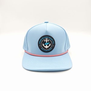 Gorras de Béisbol Deportivas Unisex con Logotipo Bordado de Diseñador Original, Ajustables, de 5 Paneles, con Diseño de Puntos Dobby y Leopardo, Gorras de Golf Personalizadas - Product Image 5