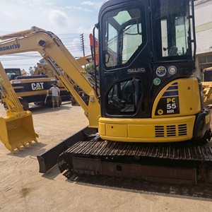 Second Hand Komatsu PC55MR-2/3 <b>Small</b> Digger Good Condition Low Price In Stock Ready To Ship - Product Image 1