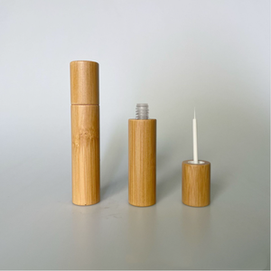 Tube de maquillage pour eye-liner, tube cosmétique en bambou - Product Image 1